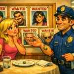 Blondinka na policijski postaji blondinka