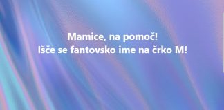 Fantovsko ime na črko M
