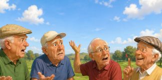 Penzjonisti igrajo golf (pritožb pa ne manjka) penzionisti-igrajo-golf