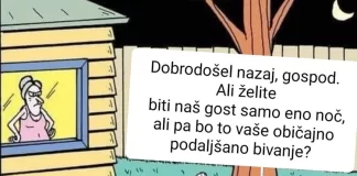 Razjezil je ženo zdaj pa ima
